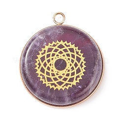 Natural & Synthetic Mixed Stone Pendants&nbsp;PALLOY-JF01648-01