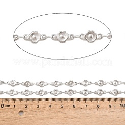 304 Stainless Steel Flower Link Chains&nbsp;CHS-Z009-02P