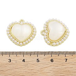 Rack Plating Alloy Resin Pendants&nbsp;FIND-Z054-07G