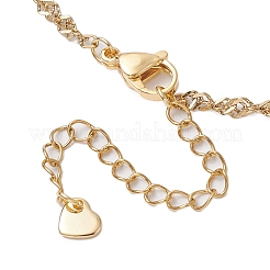 304 Stainless Steel Singapore Chain Bracelet Makings&nbsp;AJEW-JB01322-01