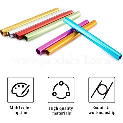 7Pcs 7 Colors Aluminum Alloy Relay Batons&nbsp;AJEW-NB0003-68