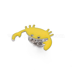 Cute Crab Enamel Pin&nbsp;JEWB-S012-004P-NF