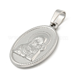 Non-Tarnish 304 Stainless Steel Pendants&nbsp;STAS-B071-02A-14P
