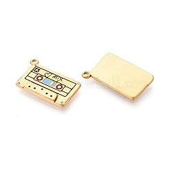 304 Stainless Steel Enamel Pendants&nbsp;STAS-N124-20G