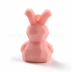 PVC Faceted Cartoon Rabbit Pendants&nbsp;FIND-B002-15