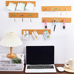 5Pcs Rectangle Cork Self-adhesive Tape&nbsp;AJEW-CP0008-54