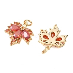 SHEGRACE Brass Micro Pave Cubic Zirconia Pendants&nbsp;XGRQ3D751-496G