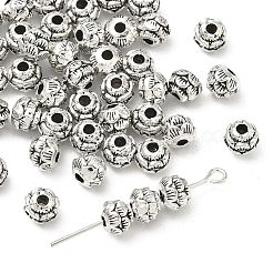 Tibetan Style Alloy Flower Spacer Beads&nbsp;X-TIBEB-O004-74
