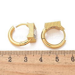 304 Stainless Steel Hoop Earrings&nbsp;EJEW-S253-02E-G