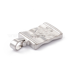 Non-Tarnish 304 Stainless Steel Pendants&nbsp;STAS-H171-03P