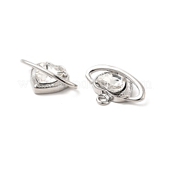 Rack Plating Alloy Glass Charms&nbsp;FIND-G044-36P