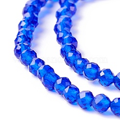 Transparent Glass Beads Strands&nbsp;GLAA-C019-01B-03