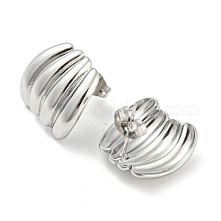 Non-Tarnish 304 Stainless Steel Stud Earrings&nbsp;EJEW-I290-08P