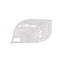 Brass Filigree Big Pendants&nbsp;KK-B064-05P