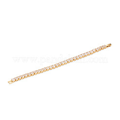 Sport Theme Simple Fashion Real 24K Gold Plated Brass Tennis Bracelet&nbsp;JB52B