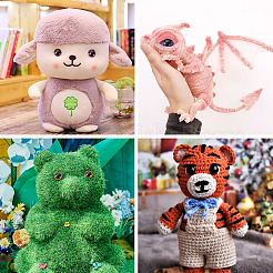 40 Sets 10 Colors Plastic Craft Eyes&nbsp;FIND-TA0003-88