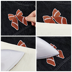 12Pcs 3 Styles Computerized Embroidery Nylon Cloth Patches&nbsp;DIY-HS0001-92