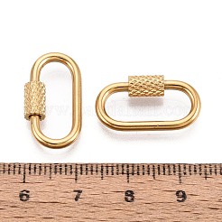 304 Stainless Steel Textured Locking Carabiner&nbsp;STAS-N115-67G