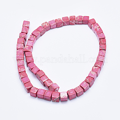 Natural Imperial Jasper Beads Strands&nbsp;G-A175A-6mm