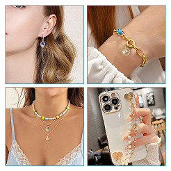 18Pcs 9 Colors UV Plating Alloy Pendants&nbsp;ALRI-TA0001-20