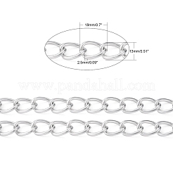 Aluminium Twisted Chains Curb Chains&nbsp;X-CHA006