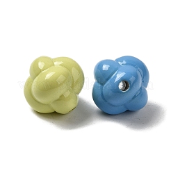 Opaque Baking Paint Acrylic Beads&nbsp;MACR-G064-03