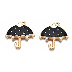 Rack Plating Alloy Enamel Pendants&nbsp;ENAM-T011-190A