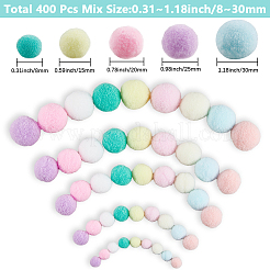 Polyester Ball Decoration&nbsp;FIND-CP0002-91A