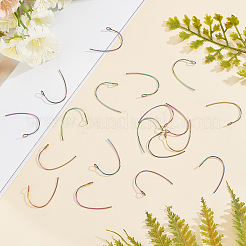PVD Vacuum Plating 304 Stainless Steel Earring Hooks&nbsp;STAS-UN0018-15M