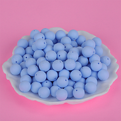 Round Silicone Focal Beads&nbsp;SI-JX0046A-116
