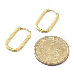 Ion Plating(IP) 304 Stainless Steel Hoop Earrings for Women&nbsp;EJEW-U035-12G-02