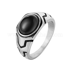 316L Surgical Stainless Steel and Resin Finger Rings for Men&nbsp;FS-WG3E90C-20