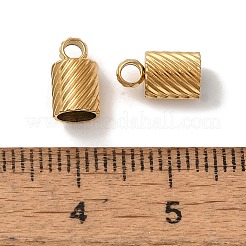 Ion Plating(IP) 304 Stainless Steel Cord Ends&nbsp;STAS-M017-01G