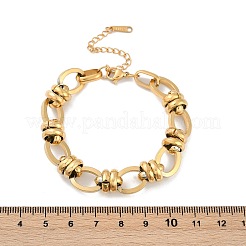 304 Stainless Steel Chain Bracelets&nbsp;BJEW-L610-22G