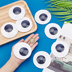 4Pair Black & White Wiggle Googly Eyes Cabochons&nbsp;DIY-GF0004-70