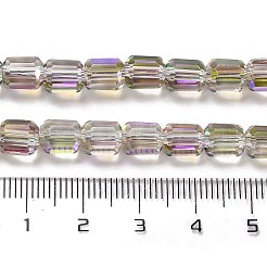 Electroplate Glass Beads Strands&nbsp;EGLA-D030-19P