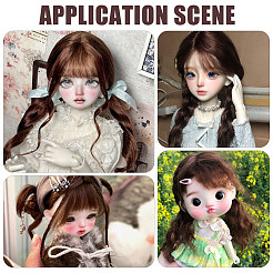 PP Doll Wig Long Curly Hair&nbsp;DIY-WH0591-249C-20
