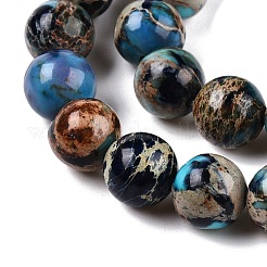 Natural Imperial Jasper Beads Strands&nbsp;G-N342-63D