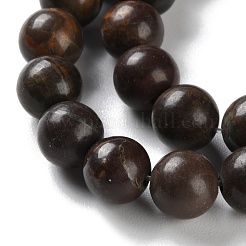 Natural Polychrome Jasper/Picasso Stone/Picasso Jasper Beads Strands&nbsp;G-C160-01-8mm
