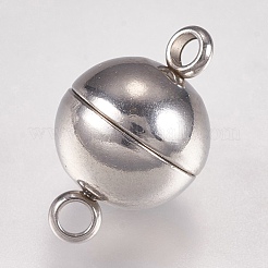 Tarnish Resistant 304 Stainless Steel Magnetic Clasps&nbsp;X-STAS-G173-05P-10mm