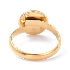 Ion Plating(IP) 304 Stainless Steel Finger Rings Components&nbsp;STAS-P291-02A-G