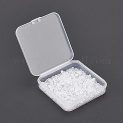 500Pcs Faceted Bicone Electroplate Glass Beads Strands&nbsp;EGLA-YW0001-08