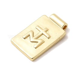 Brass Pendants&nbsp;KK-C137-02G