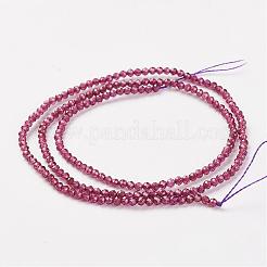 Natural Grade AA Garnet Bead Strand&nbsp;G-G680-04