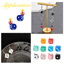 56Pcs 14 Styles Transparent Resin Pendants&nbsp;FIND-FH0010-47