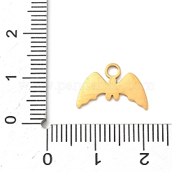 304 Stainless Steel Enamel Halloween Theme Pendants&nbsp;STAS-Z164-03G-04