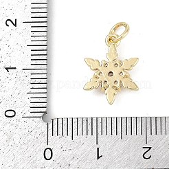 Rack Plating Brass Micro Pave Cubic Zirconia Pendants&nbsp;KK-H509-12G-02