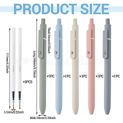 5Pcs Plastic Gel Pen&nbsp;AJEW-TA0003-45A