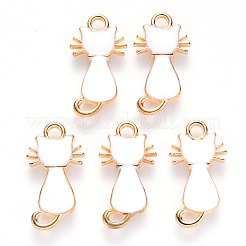 Alloy Enamel Pendants&nbsp;X-ENAM-S121-033B