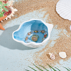 Ceramic Ashtray Home Display Decorations&nbsp;AJEW-WH0596-108C